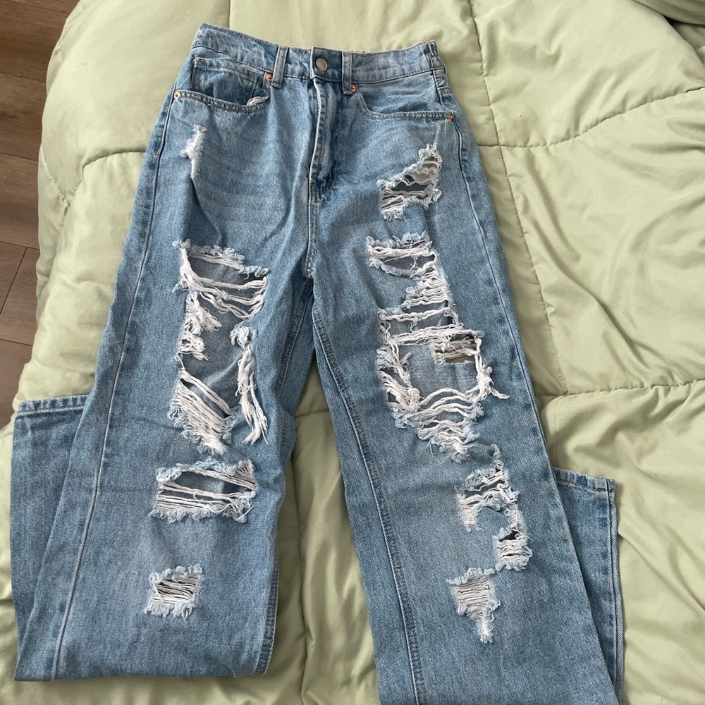 ripped jeans